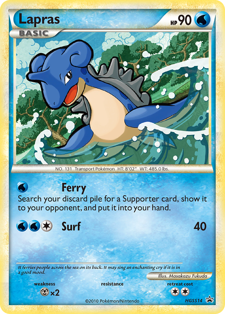 Lapras (HGSS14) [HeartGold & SoulSilver: Black Star Promos] | Exor Games Summserside