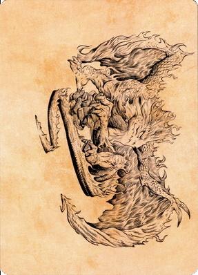 Miirym, Sentinel Wyrm Art Card [Commander Legends: Battle for Baldur's Gate Art Series] | Exor Games Summserside