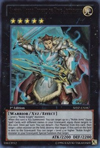 Sacred Noble Knight of King Artorigus [SHSP-EN087] Ultra Rare | Exor Games Summserside