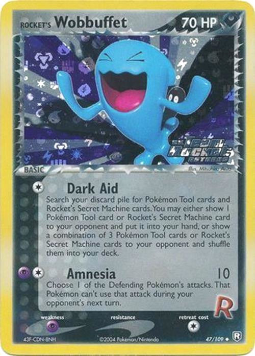 Rocket's Wobbuffet (47/109) (Stamped) [EX: Team Rocket Returns] | Exor Games Summserside