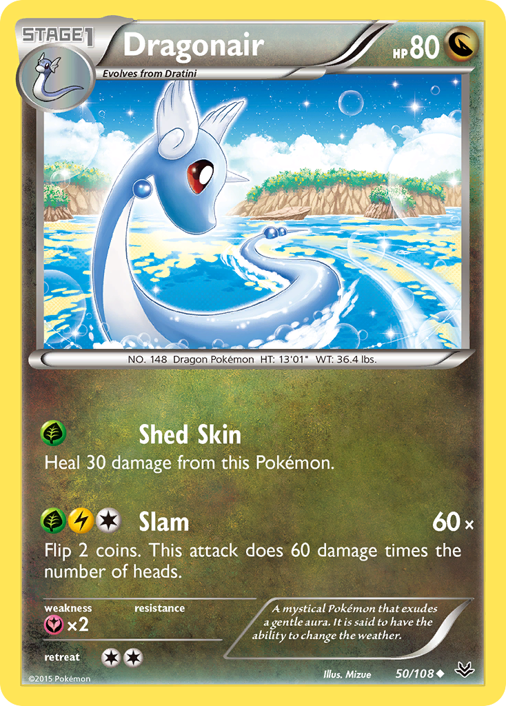 Dragonair (50/108) [XY: Roaring Skies] | Exor Games Summserside