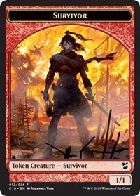 Survivor // Myr (023) Double-sided Token [Commander 2018 Tokens] | Exor Games Summserside