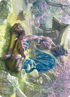 Kosei, Penitent Warlord Art Card [Kamigawa: Neon Dynasty Art Series] | Exor Games Summserside