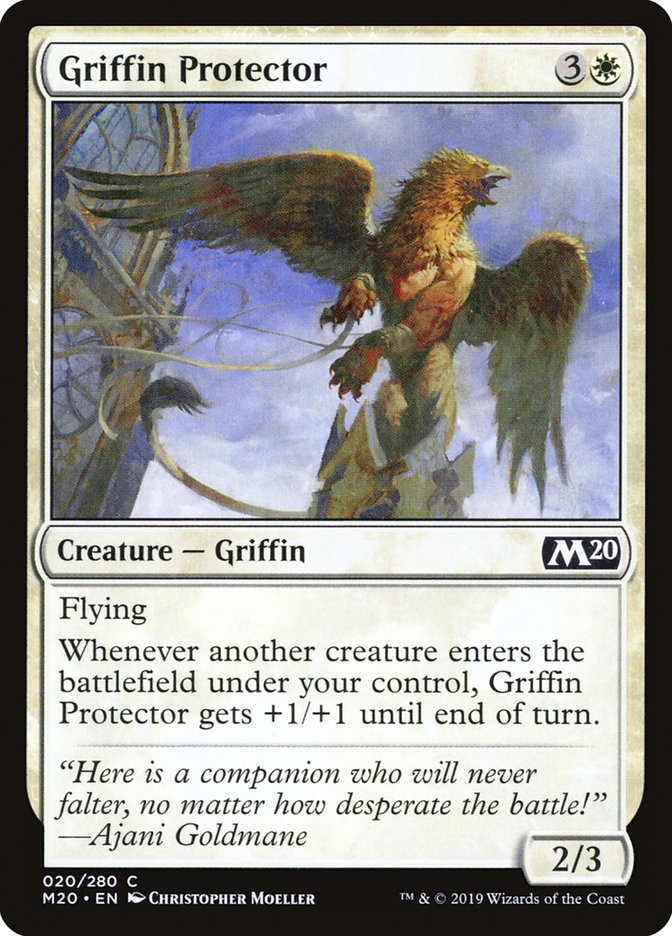 Griffin Protector [Core Set 2020] | Exor Games Summserside