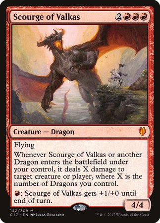 Scourge of Valkas [Commander 2017] | Exor Games Summserside