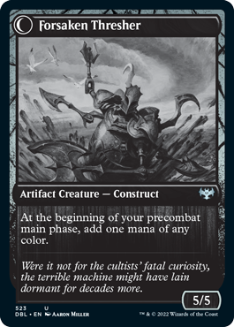 Foreboding Statue // Forsaken Thresher [Innistrad: Double Feature] | Exor Games Summserside