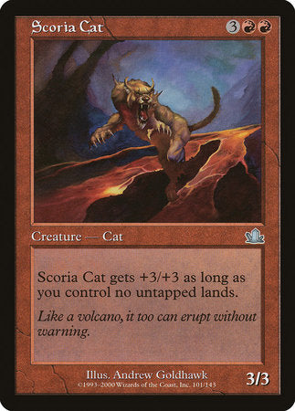 Scoria Cat [Prophecy] | Exor Games Summserside