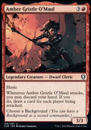 Amber Gristle O'Maul [Commander Legends: Battle for Baldur's Gate] | Exor Games Summserside