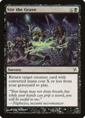 Stir the Grave [Betrayers of Kamigawa] | Exor Games Summserside