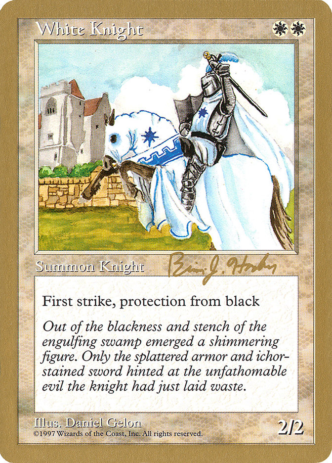 White Knight (Brian Hacker) [World Championship Decks 1998] | Exor Games Summserside