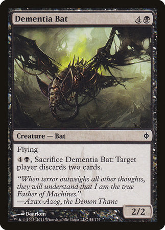 Dementia Bat [New Phyrexia] | Exor Games Summserside