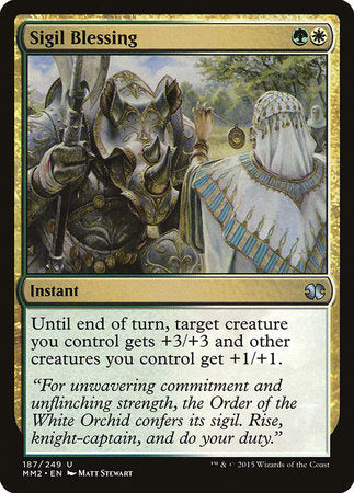 Sigil Blessing [Modern Masters 2015] | Exor Games Summserside