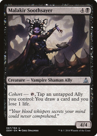 Malakir Soothsayer [Oath of the Gatewatch] | Exor Games Summserside