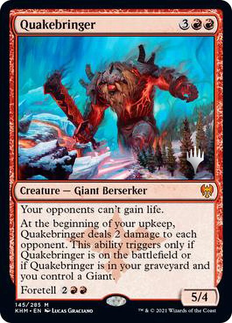 Quakebringer [Kaldheim Promo Pack] | Exor Games Summserside