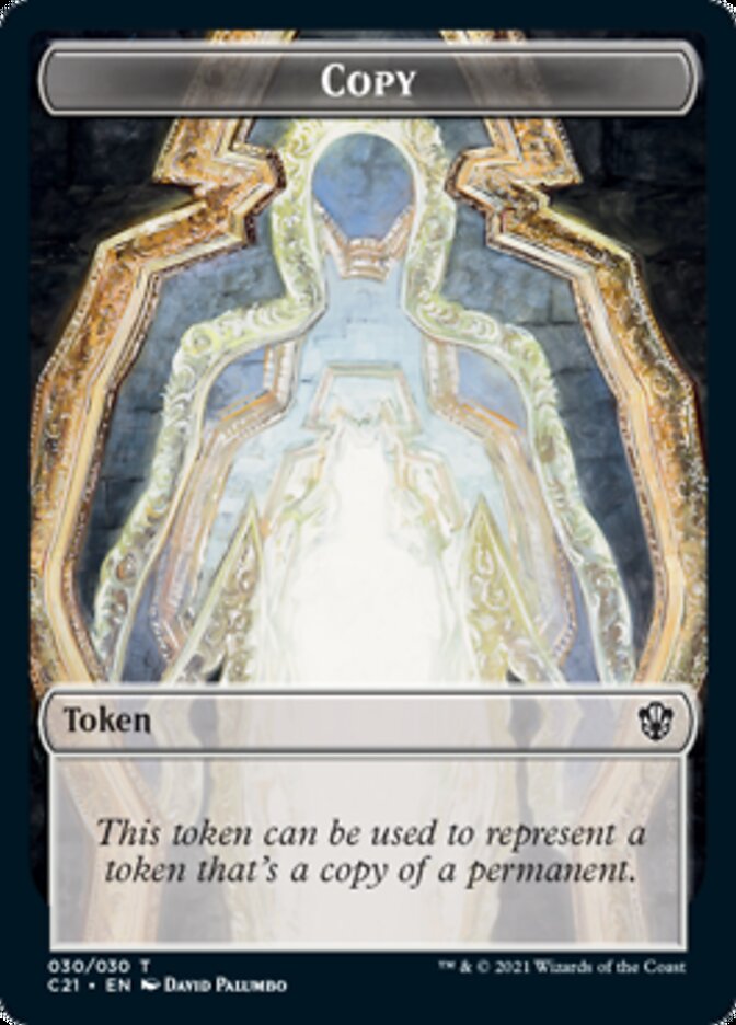 Copy // Fractal Token [Commander 2021 Tokens] | Exor Games Summserside