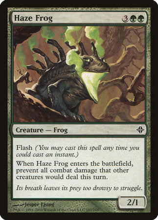 Haze Frog [Rise of the Eldrazi] | Exor Games Summserside