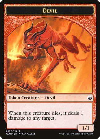 Devil Token [War of the Spark Tokens] | Exor Games Summserside