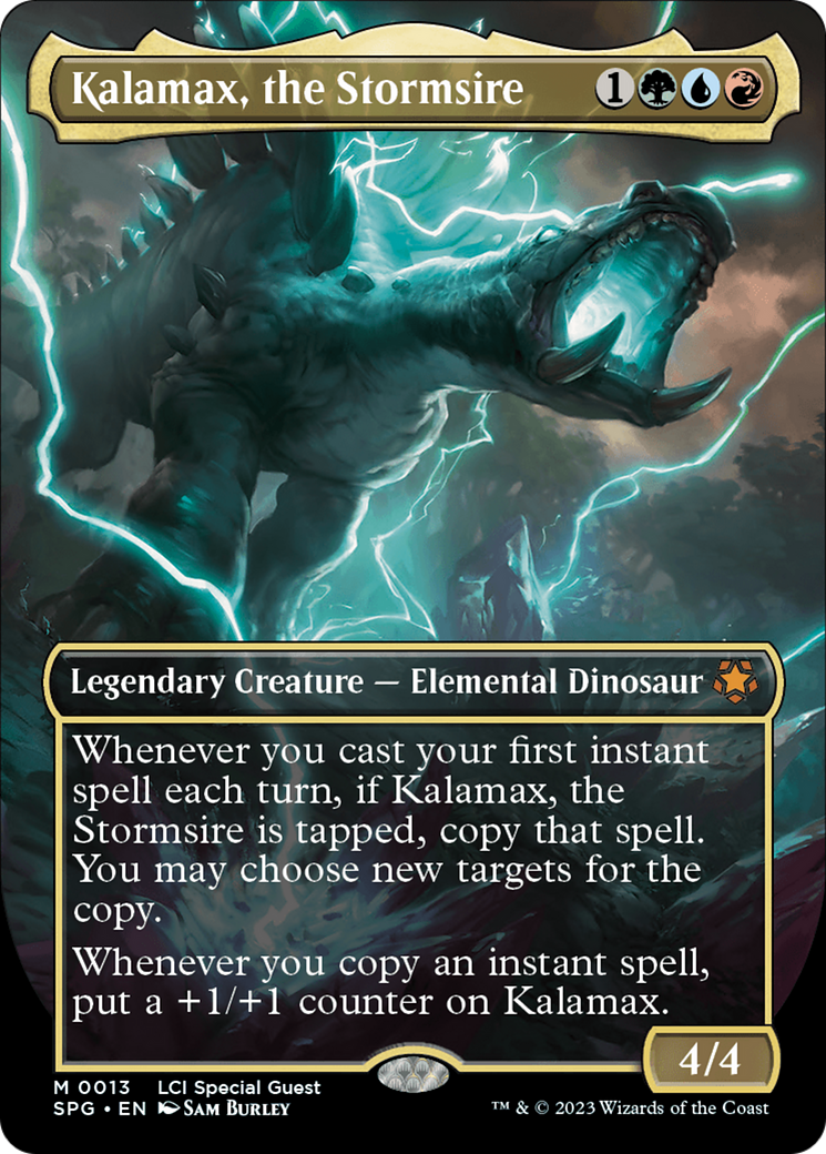 Kalamax, the Stormsire (Borderless) [The Lost Caverns of Ixalan Special Guests] | Exor Games Summserside