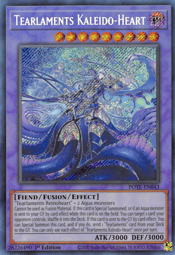 Tearlaments Kaleido-Heart [POTE-EN043] Secret Rare | Exor Games Summserside