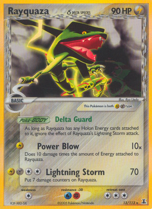 Rayquaza (13/113) (Delta Species) [EX: Delta Species] | Exor Games Summserside