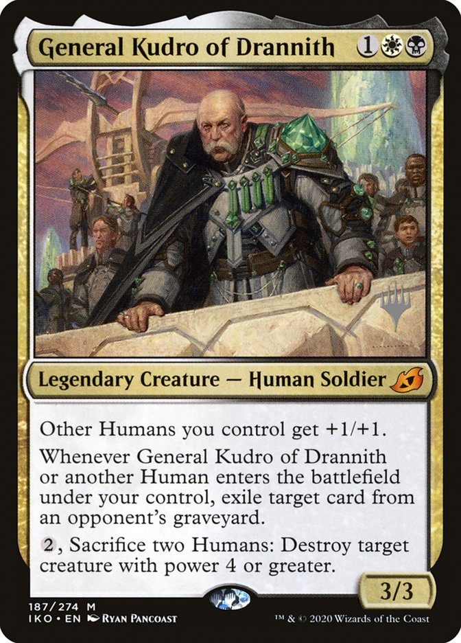 General Kudro of Drannith (Promo Pack) [Ikoria: Lair of Behemoths Promos] | Exor Games Summserside