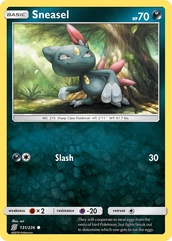 Sneasel (131/236) [Sun & Moon: Unified Minds] | Exor Games Summserside