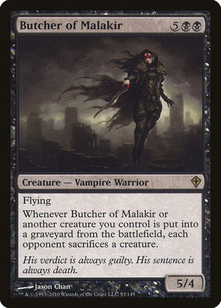 Butcher of Malakir [Worldwake] | Exor Games Summserside