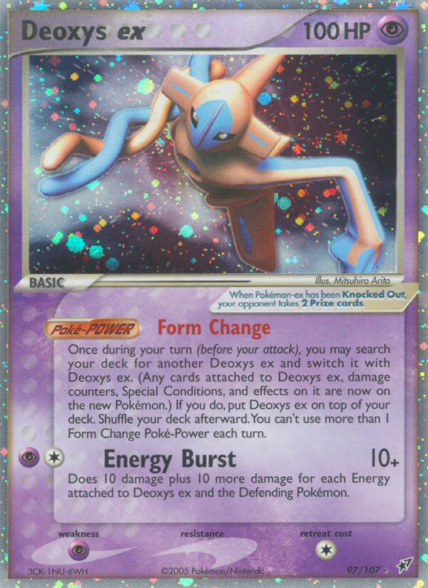 Deoxys ex (97/107) [EX: Deoxys] | Exor Games Summserside