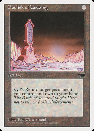 Obelisk of Undoing [Chronicles] | Exor Games Summserside