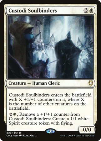 Custodi Soulbinders [Commander Anthology Volume II] | Exor Games Summserside