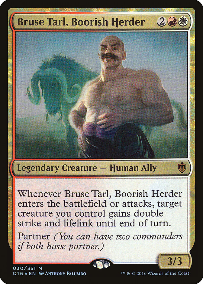 Bruse Tarl, Boorish Herder [Commander 2016] | Exor Games Summserside