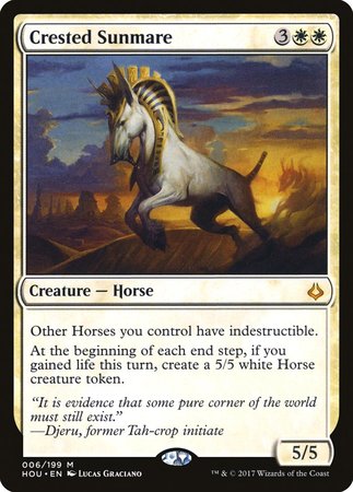 Crested Sunmare [Hour of Devastation] | Exor Games Summserside