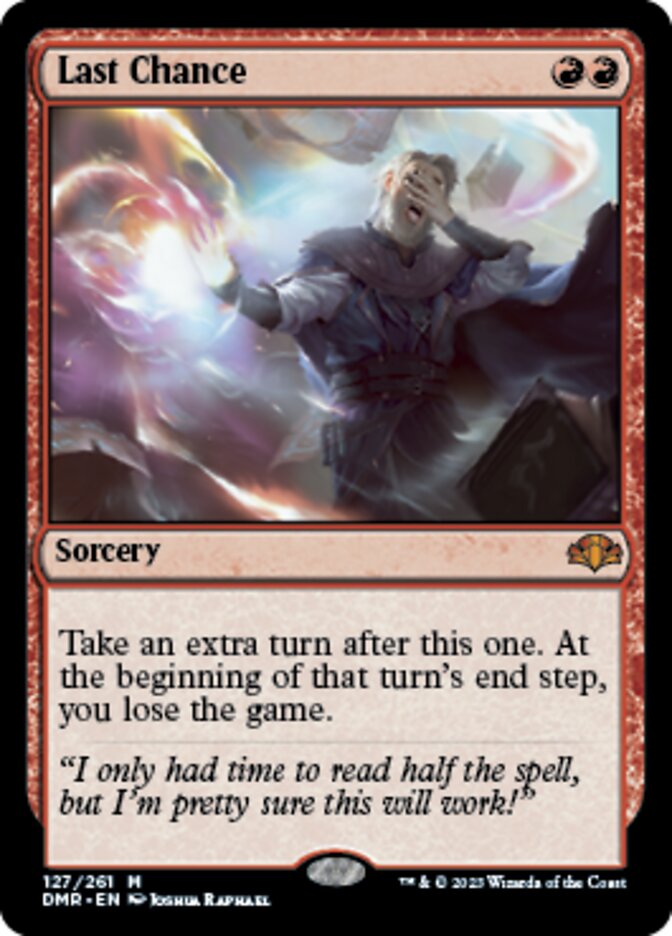 Last Chance [Dominaria Remastered] | Exor Games Summserside