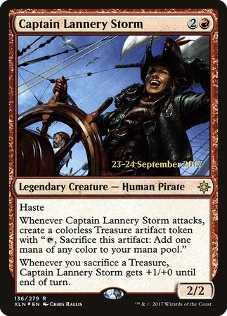 Captain Lannery Storm [Ixalan Promos] | Exor Games Summserside