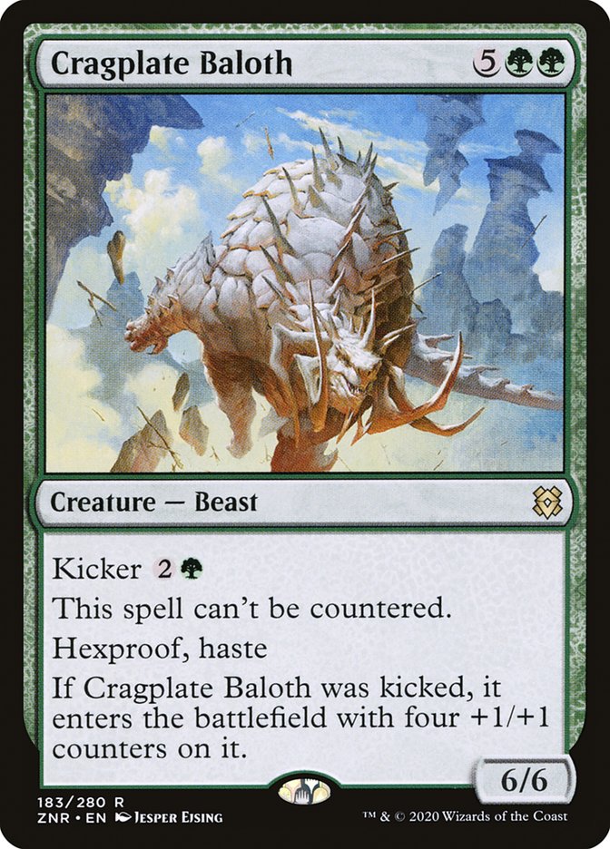 Cragplate Baloth [Zendikar Rising] | Exor Games Summserside