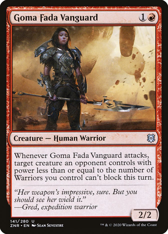 Goma Fada Vanguard [Zendikar Rising] | Exor Games Summserside
