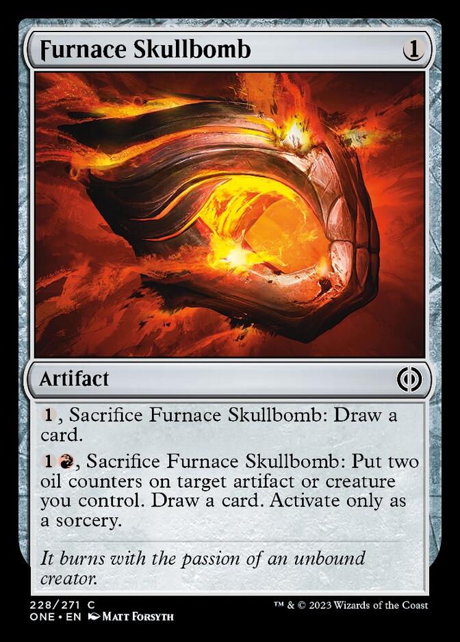 Furnace Skullbomb [Phyrexia: All Will Be One] | Exor Games Summserside