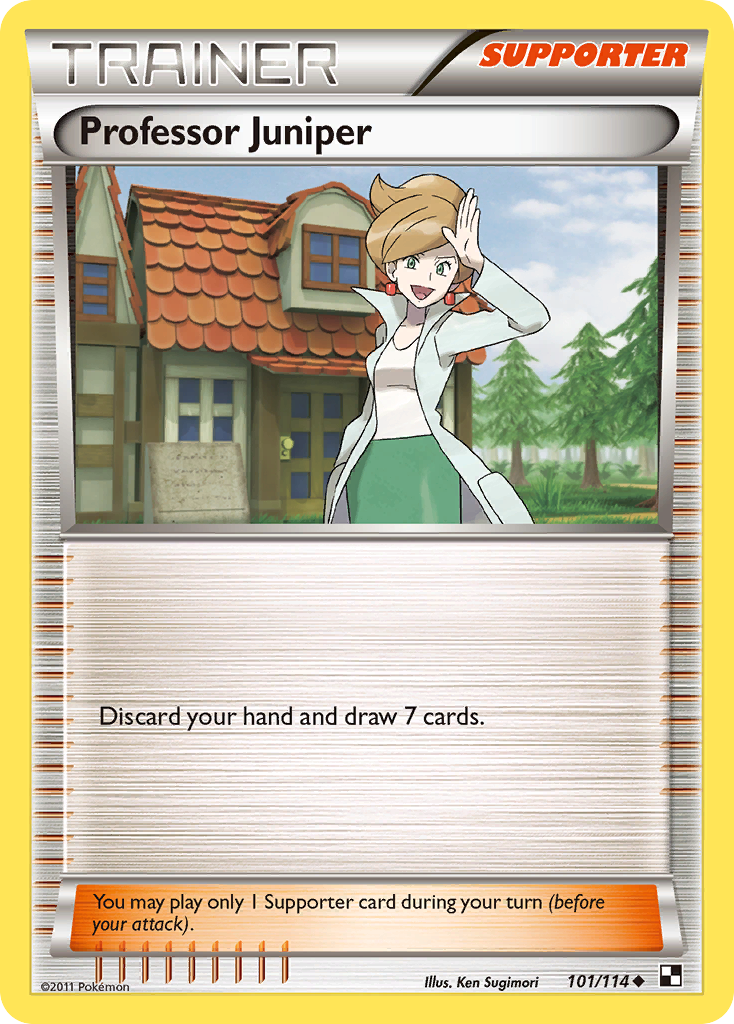 Professor Juniper (101/114) [Black & White: Base Set] | Exor Games Summserside