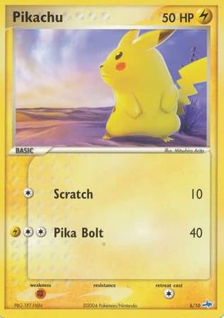 Pikachu (6/10) [EX: Trainer Kit - Latios] | Exor Games Summserside