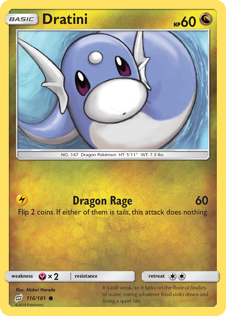 Dratini (116/181) [Sun & Moon: Team Up] | Exor Games Summserside