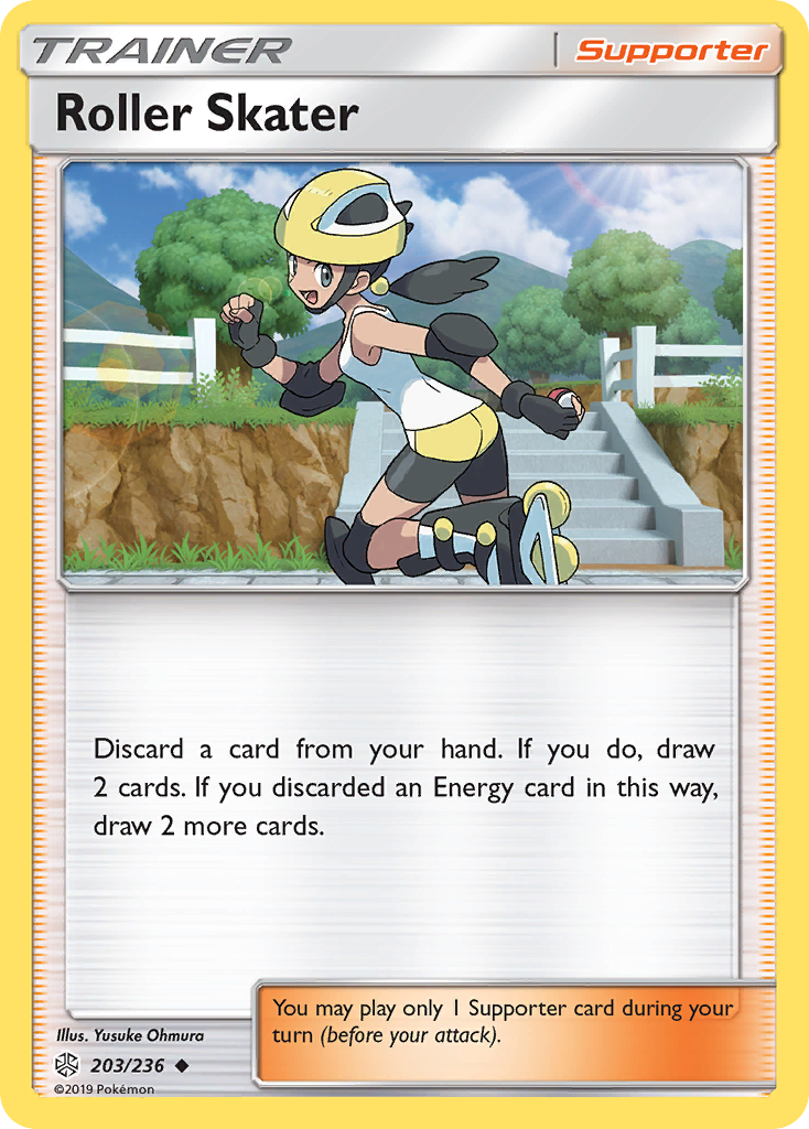 Roller Skater (203/236) [Sun & Moon: Cosmic Eclipse] | Exor Games Summserside