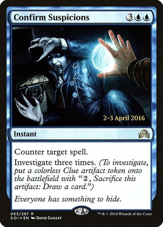 Confirm Suspicions [Shadows over Innistrad Promos] | Exor Games Summserside