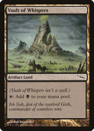 Vault of Whispers [Mirrodin] | Exor Games Summserside