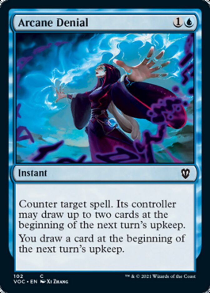 Arcane Denial [Innistrad: Crimson Vow Commander] | Exor Games Summserside