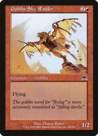 Goblin Sky Raider [Onslaught] | Exor Games Summserside