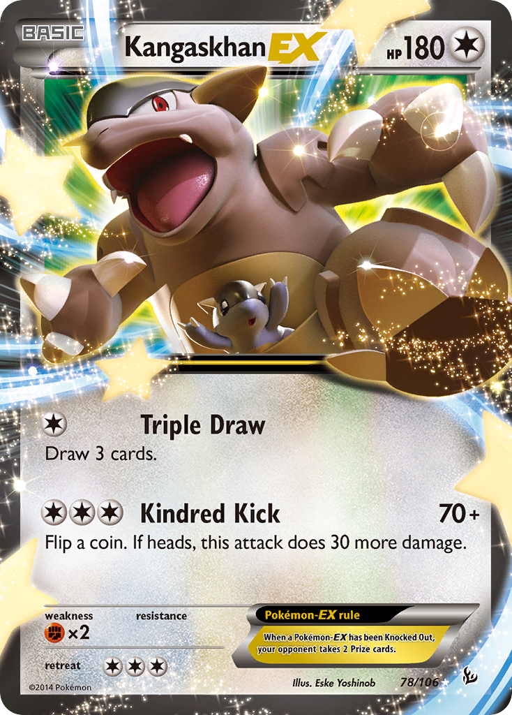 Kangaskhan EX (78/106) [XY: Flashfire] | Exor Games Summserside