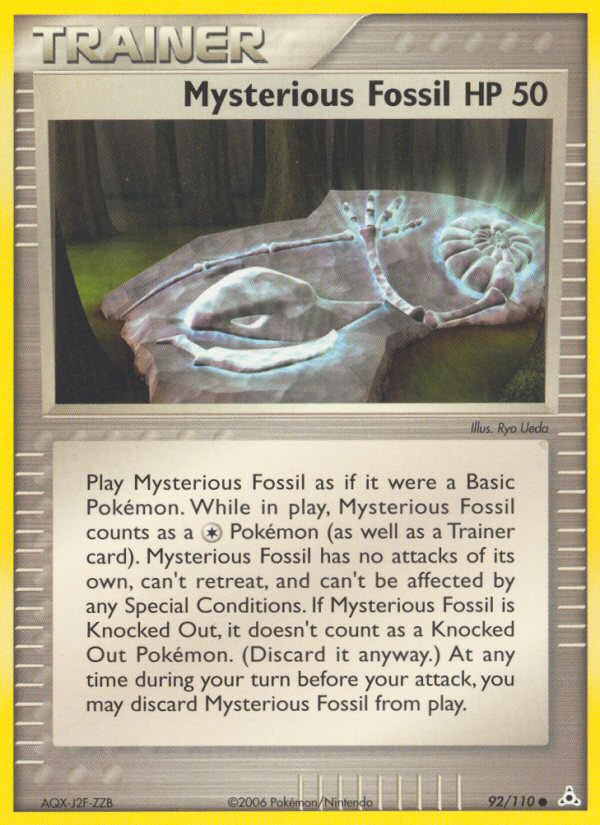 Mysterious Fossil (92/110) [EX: Holon Phantoms] | Exor Games Summserside