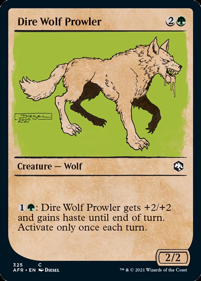 Dire Wolf Prowler (Showcase) [Dungeons & Dragons: Adventures in the Forgotten Realms] | Exor Games Summserside
