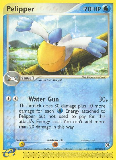 Pelipper (50/100) [EX: Sandstorm] | Exor Games Summserside