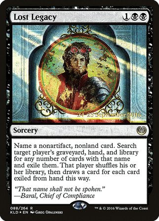 Lost Legacy [Kaladesh Promos] | Exor Games Summserside